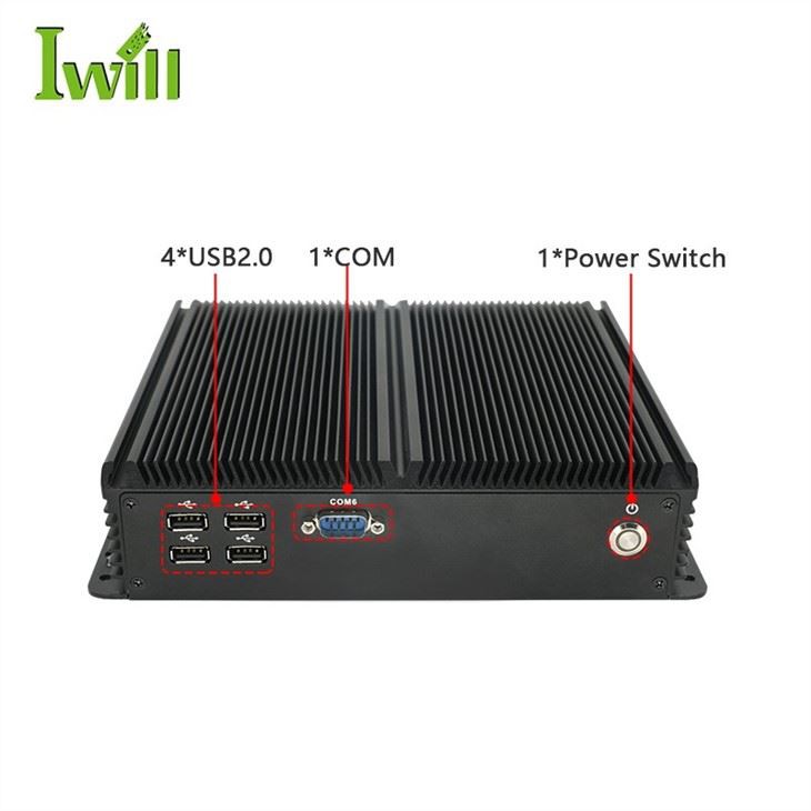 Fanless Celeron J4125 Industrial Computer